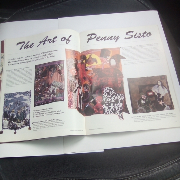 Vintage American Quilter Magazine Summer 1990 Quilt Patterns Quilting - Picture 2 of 6